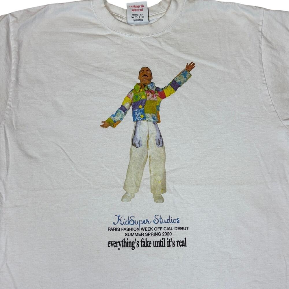 KidSuper Studios T Shirt Men's XL Freddie Mercury Doll Rare